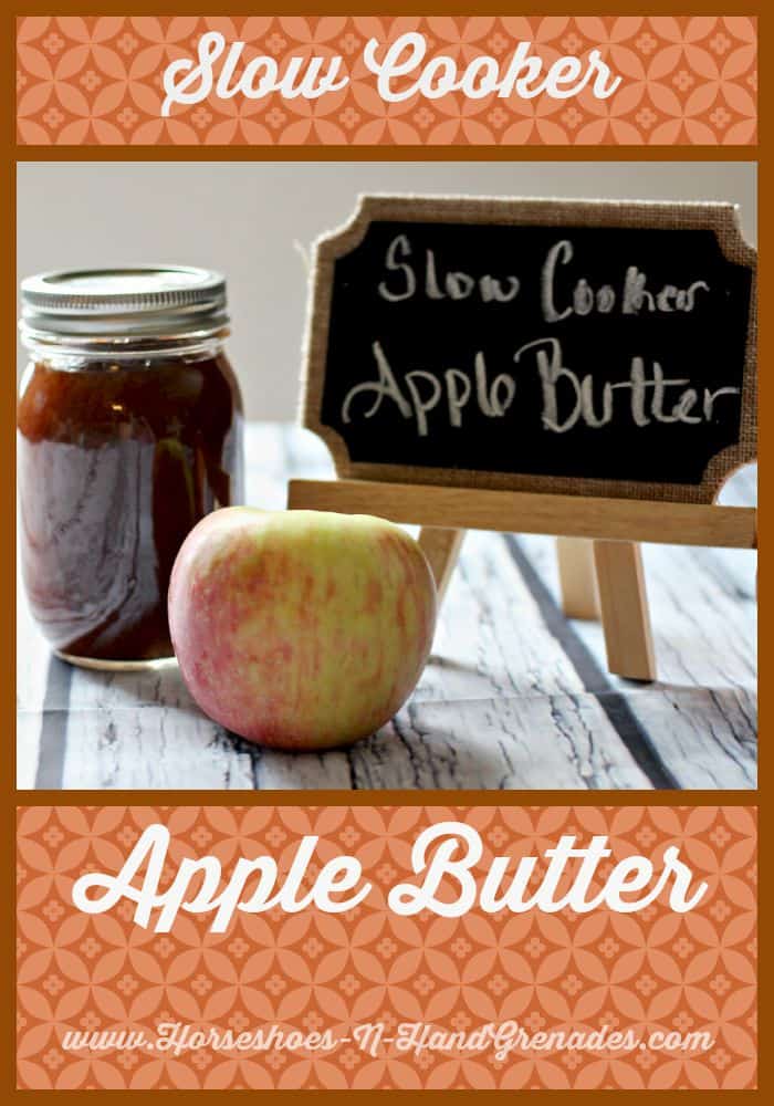 Slow Cooker Apple Butter, Fall Recipes