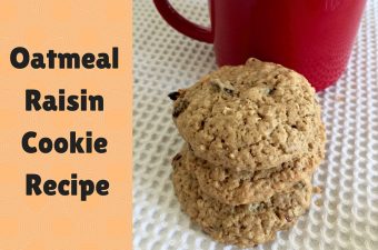 Oatmeal Raisin Cookie Recipe, Oatmeal Raisin Cookies, Healthy Oatmeal Raisin Cookie, Oatmeal Recipe