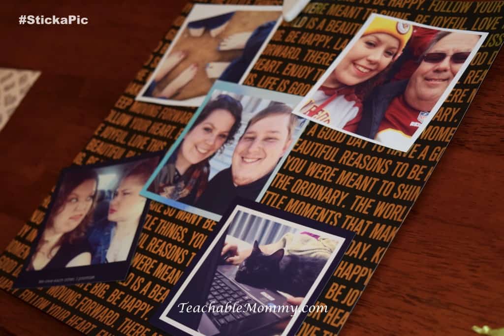 HP Social Media Snapshots Photo Paper, #StickaPic, #Staples, DIY, Easy Gift Ideas, spon 