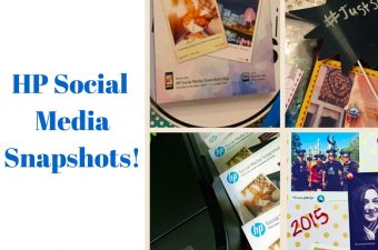 HP Social Media Snapshots Photo Paper, #StickaPic, #Staples, DIY, Easy Gift Ideas, spon