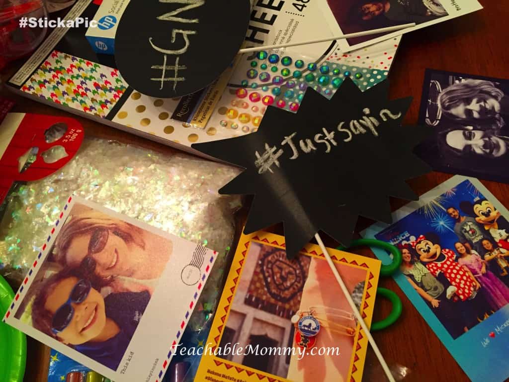 HP Social Media Snapshots Photo Paper, #StickaPic, #Staples, DIY, Easy Gift Ideas, spon 