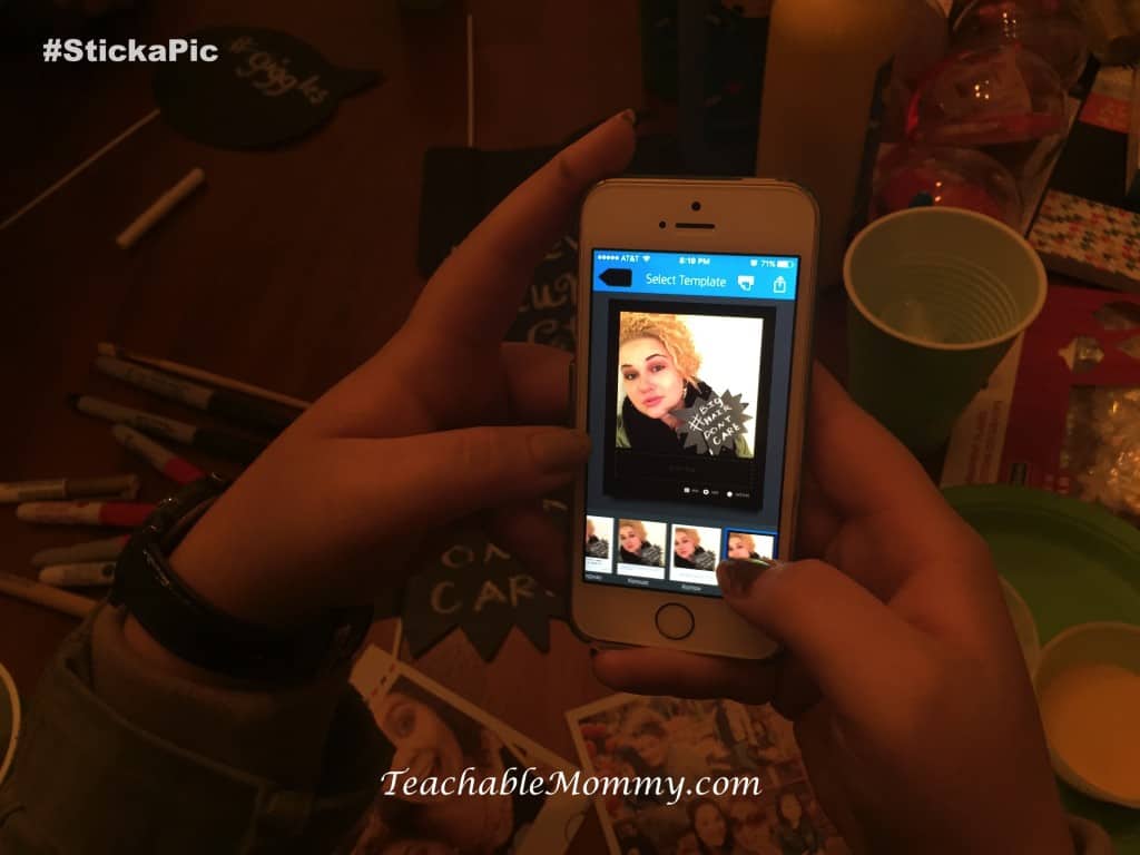 HP Social Media Snapshots Photo Paper, #StickaPic, #Staples, DIY, Easy Gift Ideas, spon 