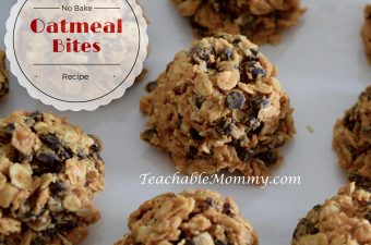 No Bake Oatmeal Bites Recipe