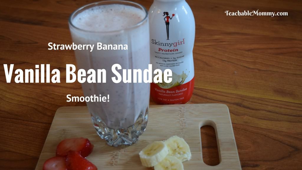 Skinnygirl Protein Shakes, Protein Smoothie Recipe, #SkinnygirlProtein, #SGSavvySnacker, spon