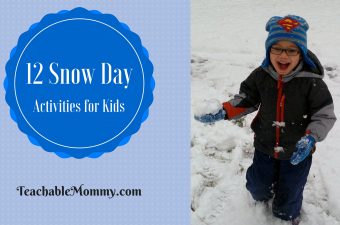 12 Snow Day Activities for Kids