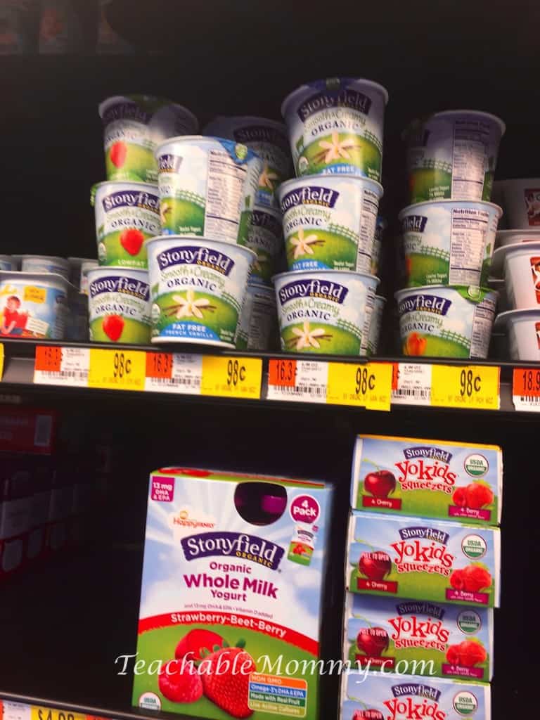 Stonyfield Organic Yogurt