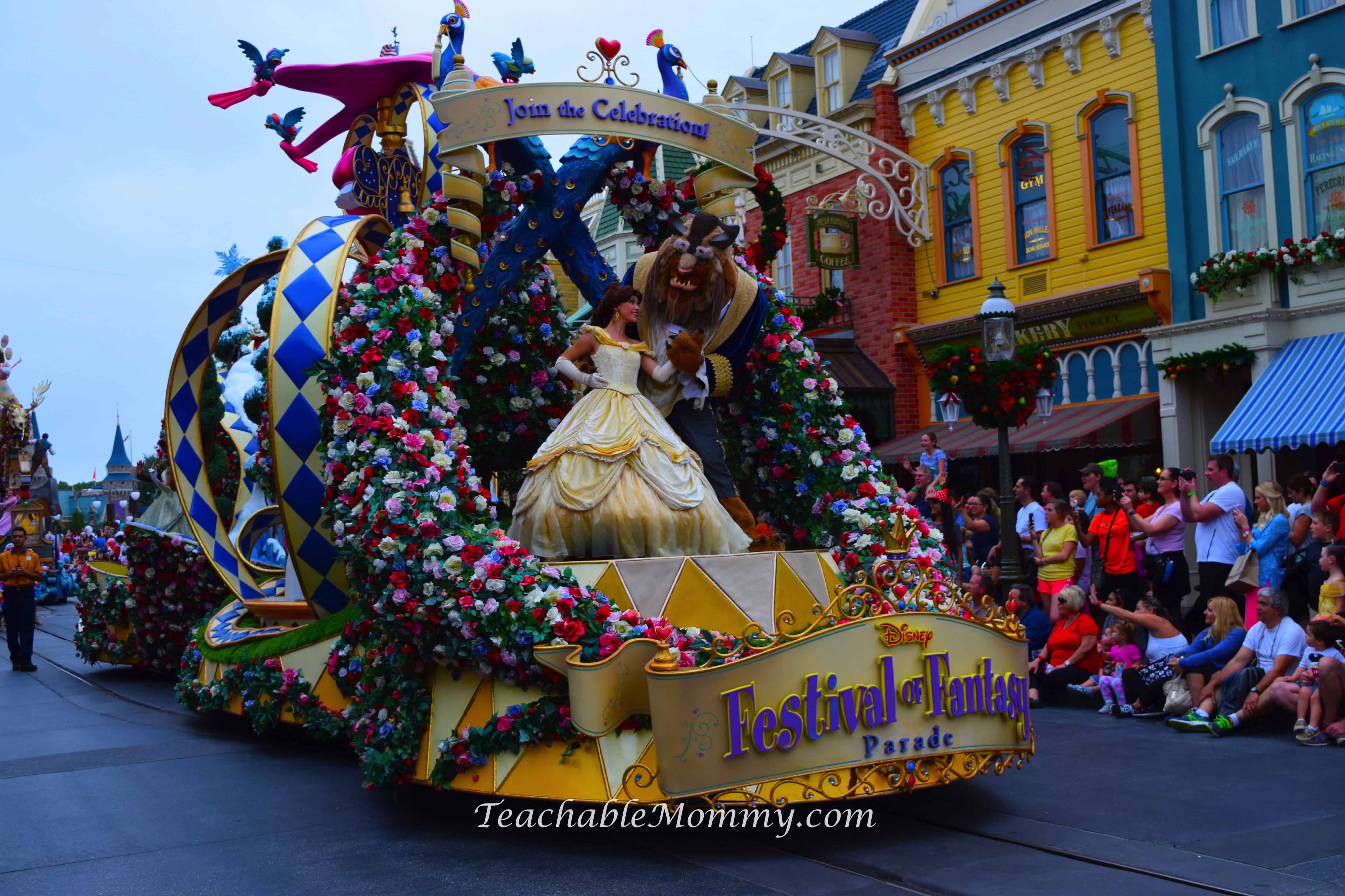 Magic Kingdom Festival Of Fantasy Parade! - With Ashley And Company