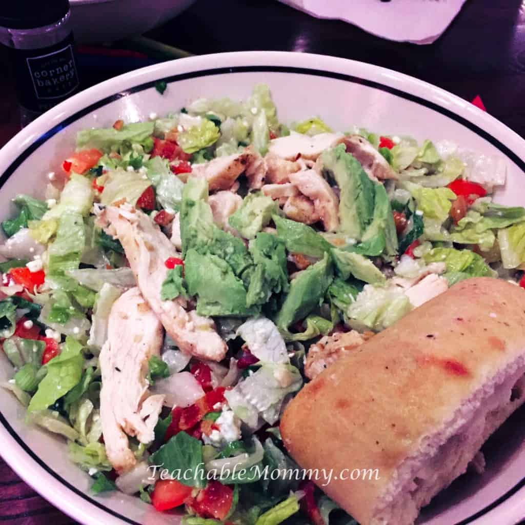 Corner Bakery Meals