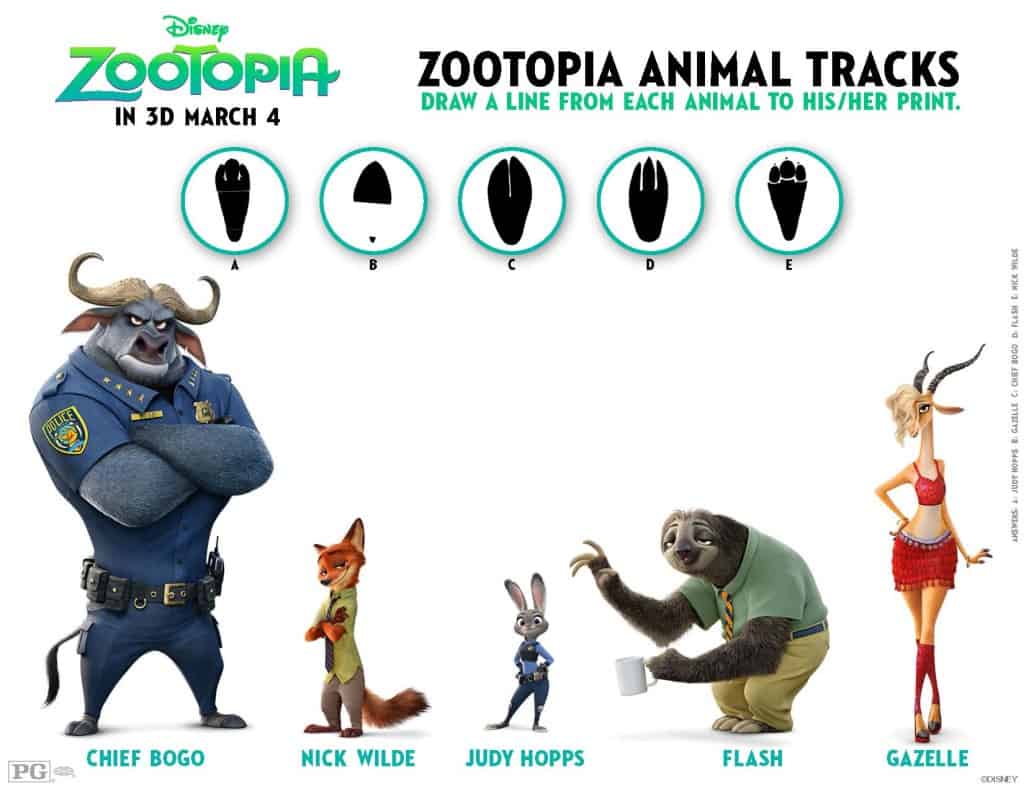 Zootopia Free Printable, Zootopia Coloring Sheets, Zootopia Free Activites, Free Zootopia Printable