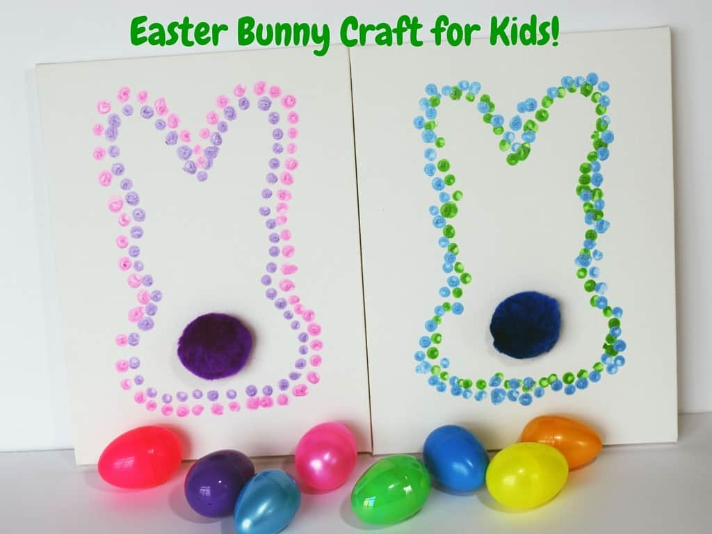 Easter Craft, Easter Bunny Craft, Easy Easter Craft for kids, Easter Craft for kids, Easter Bunny Craft for Kids