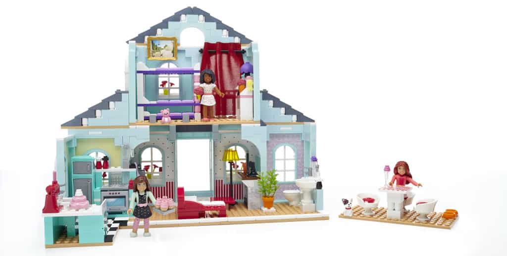 Grace's 2-in-1 Buildable Home, unboxing the new American Girl Mega Bloks, American Girl toys, American Girl review, Top Toys for Girls, American Girl Dolls