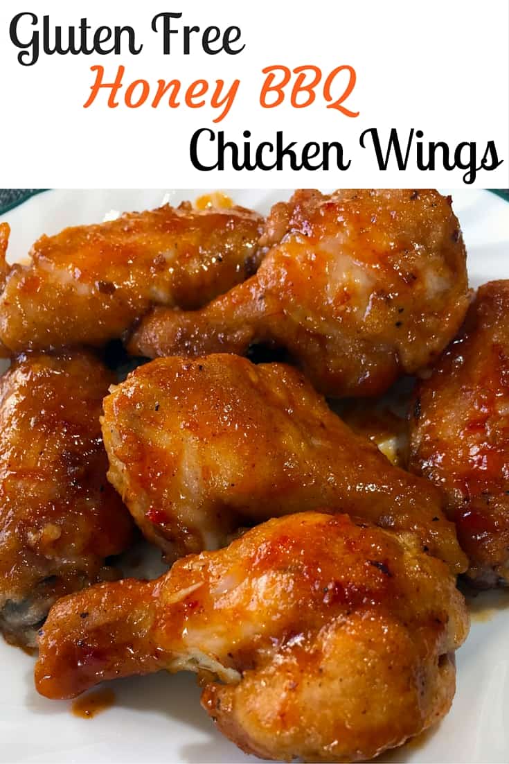 Best Honey BBQ Chicken Wings, Gluten Free Wings, Honey BBQ Wings, Oven Baked Wings, Gluten Free Chicken, Gluten free recipes