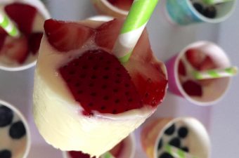 Frozen yogurt popsicles, homemade frozen yogurt popsicles, tasty frozen yogurt popsicles, #stonyfieldblogger, kid friendly desserts