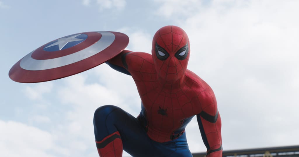 Captain America Civil War, Spiderman, Captain America, Marvel