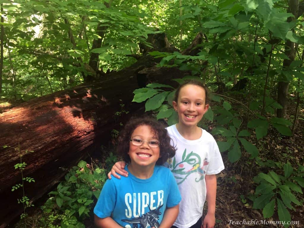 Geocaching with kids