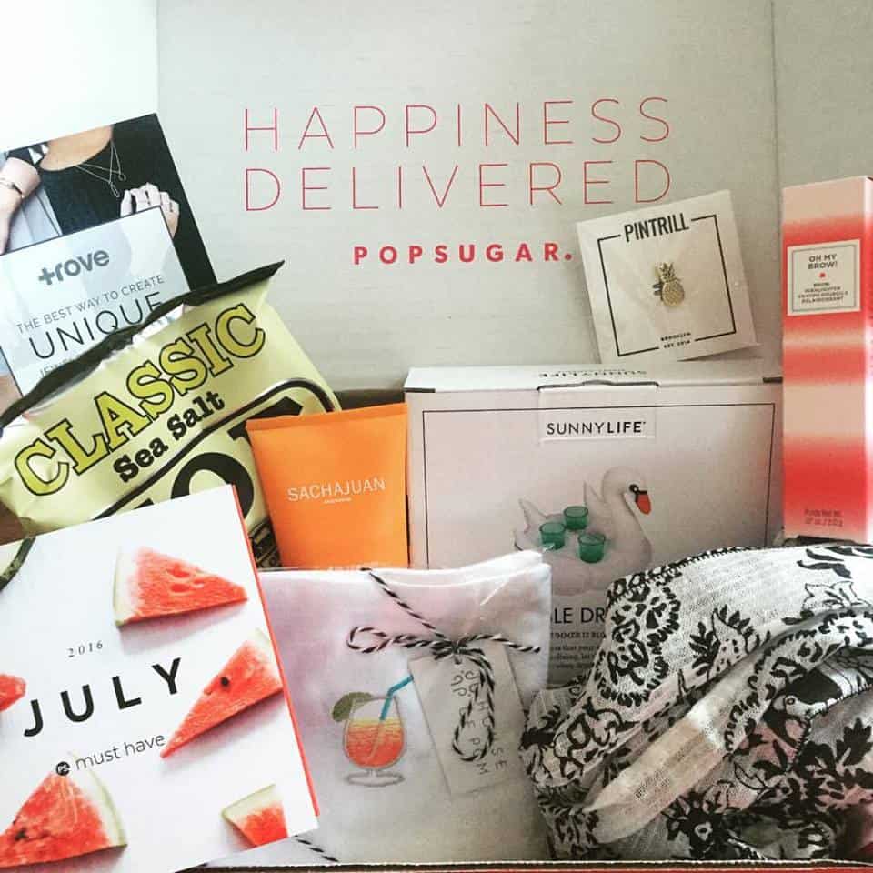 Popsugar Must Have Box July 2016