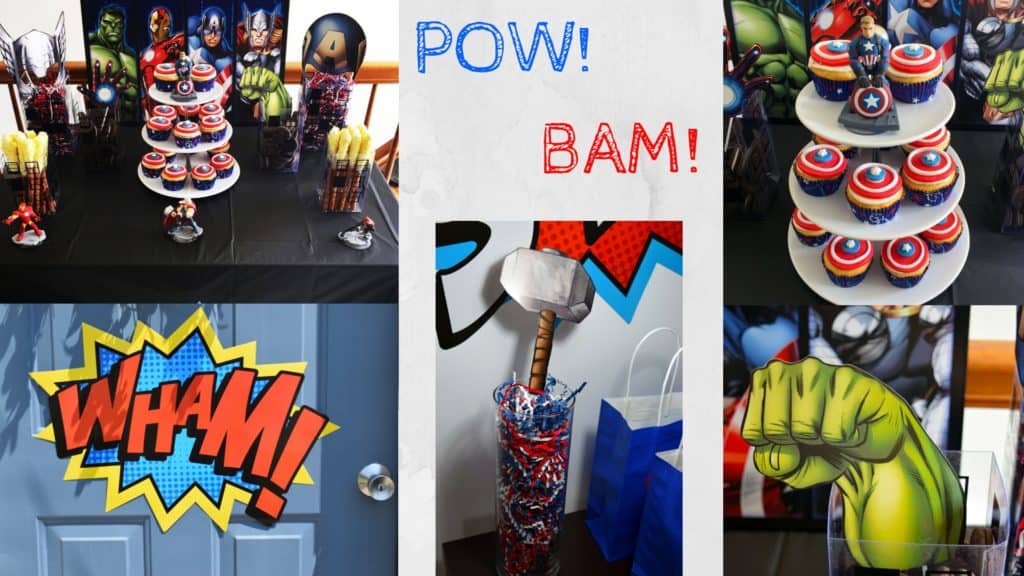 Avengers Birthday Party With Ashley And Company
