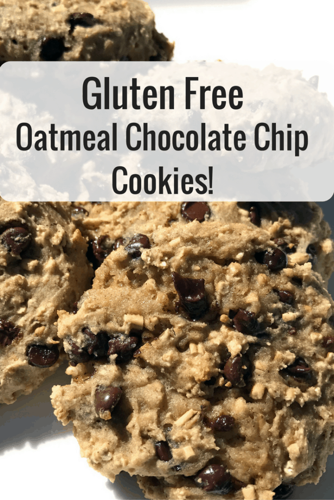 Gluten Free Oatmeal Chocolate Chip Cookies