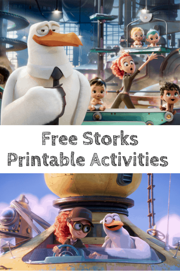 Storks Free Printable Activities