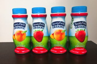 Delicious New Stonyfield Whole Milk Smoothies