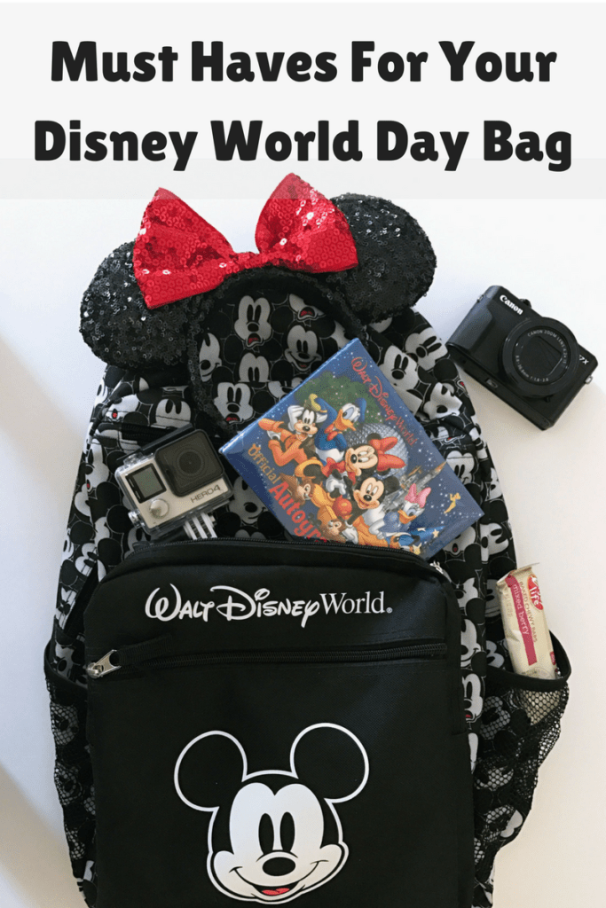 Must Haves For Your Disney World Day Bag