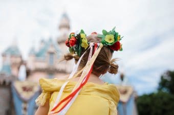Beauty and the Beast Enchanted Rose Crown
