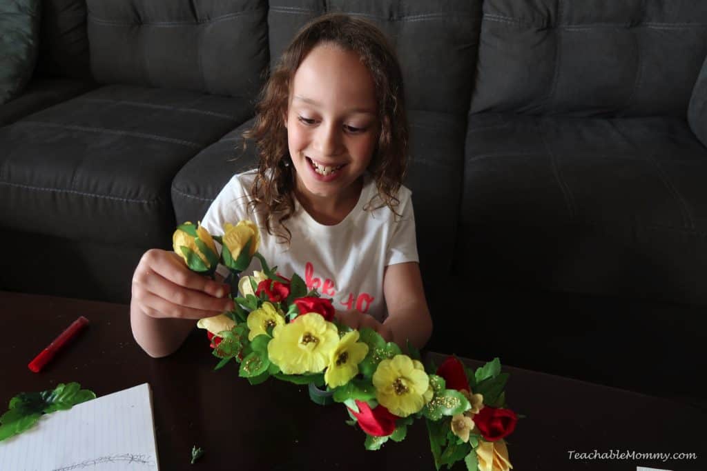 Beauty and the Beast Enchanted Rose Crown