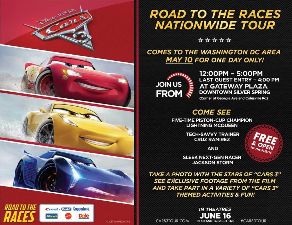 Cars 3 Road to the Races Tour