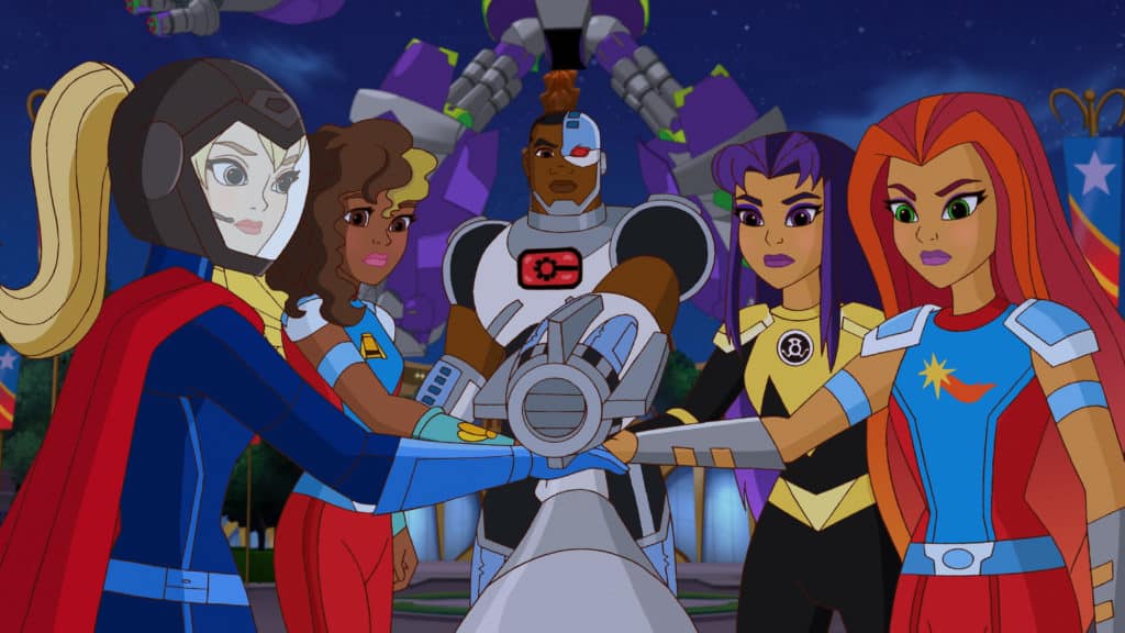 DC Super Hero Girls: Intergalactic Games DVD Review