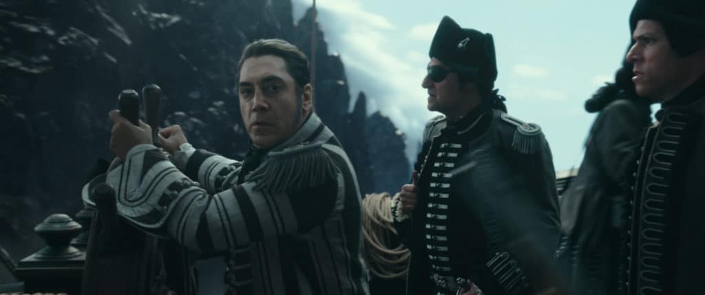 Interview with Captain Salazar Himself Javier Bardem