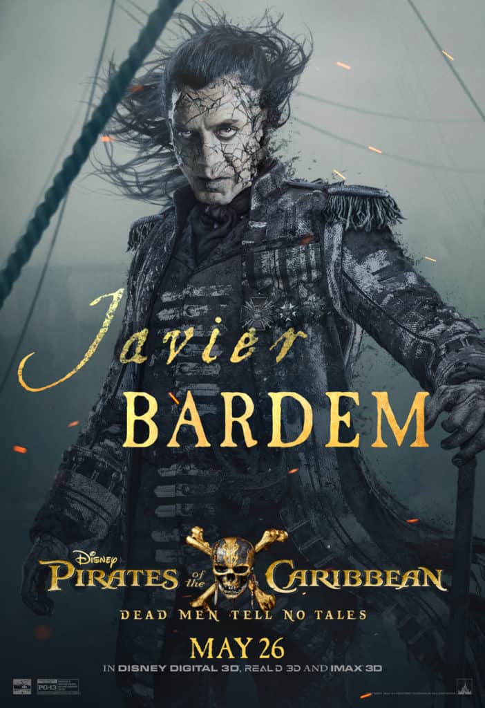 Interview with Captain Salazar Himself Javier Bardem