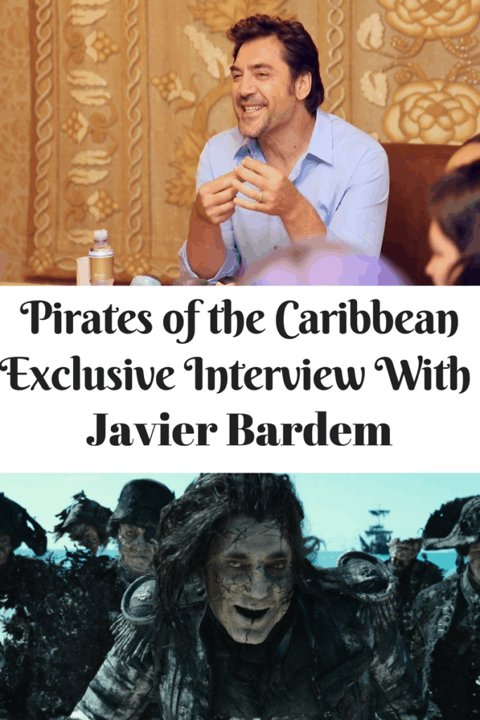 Interview with Captain Salazar Himself Javier Bardem