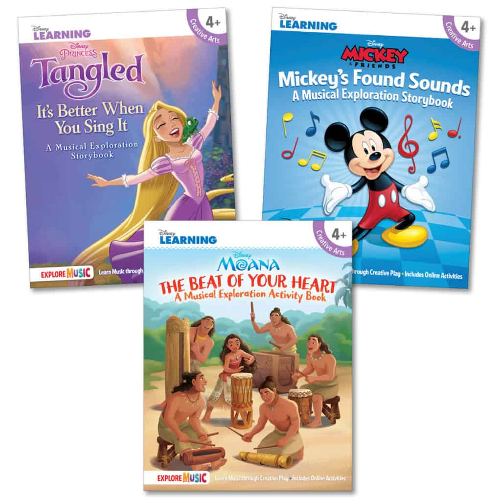 New Disney Musical Exploration Books