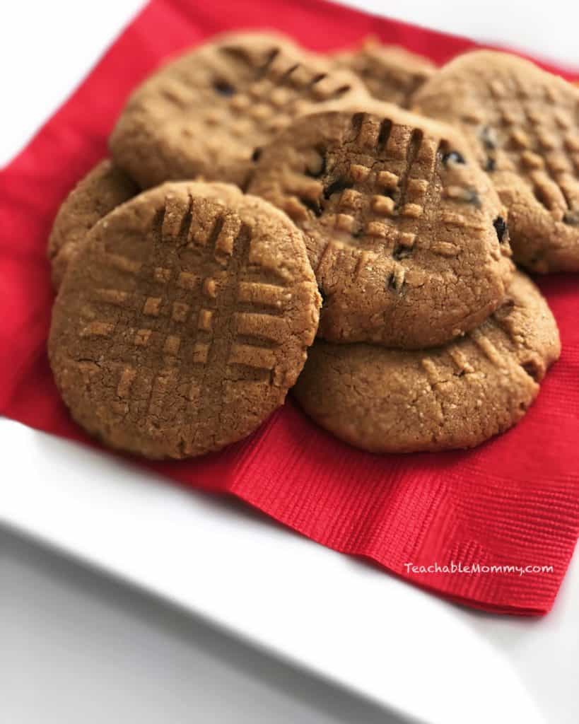 3 Ingredient Peanut Butter Cookies