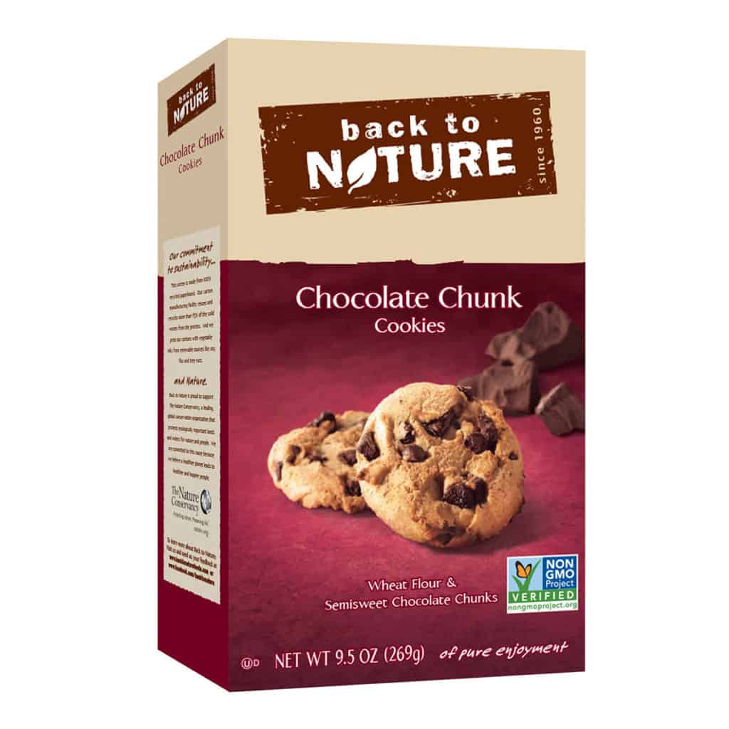 Snack Happy With Back to Nature Chocolate Chunk Cookies