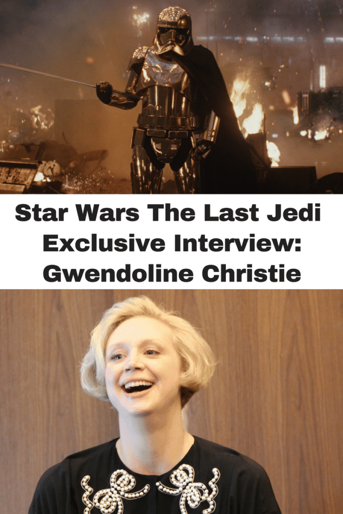 Interview with Captain Phasma Gwendoline Christie