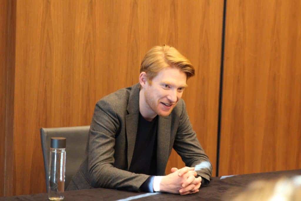 Interview with General Hux Domhnall Gleeson