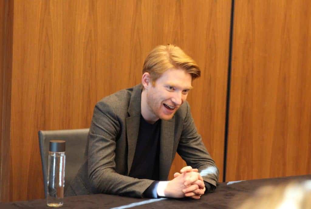 Interview with General Hux Domhnall Gleeson