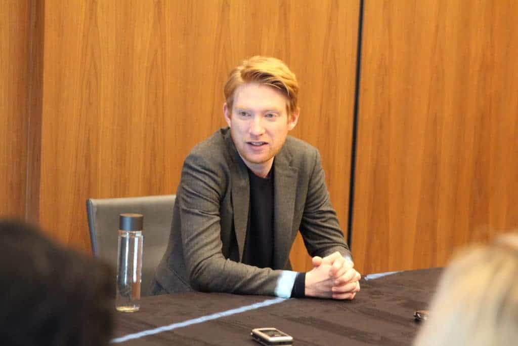 Interview with General Hux Domhnall Gleeson