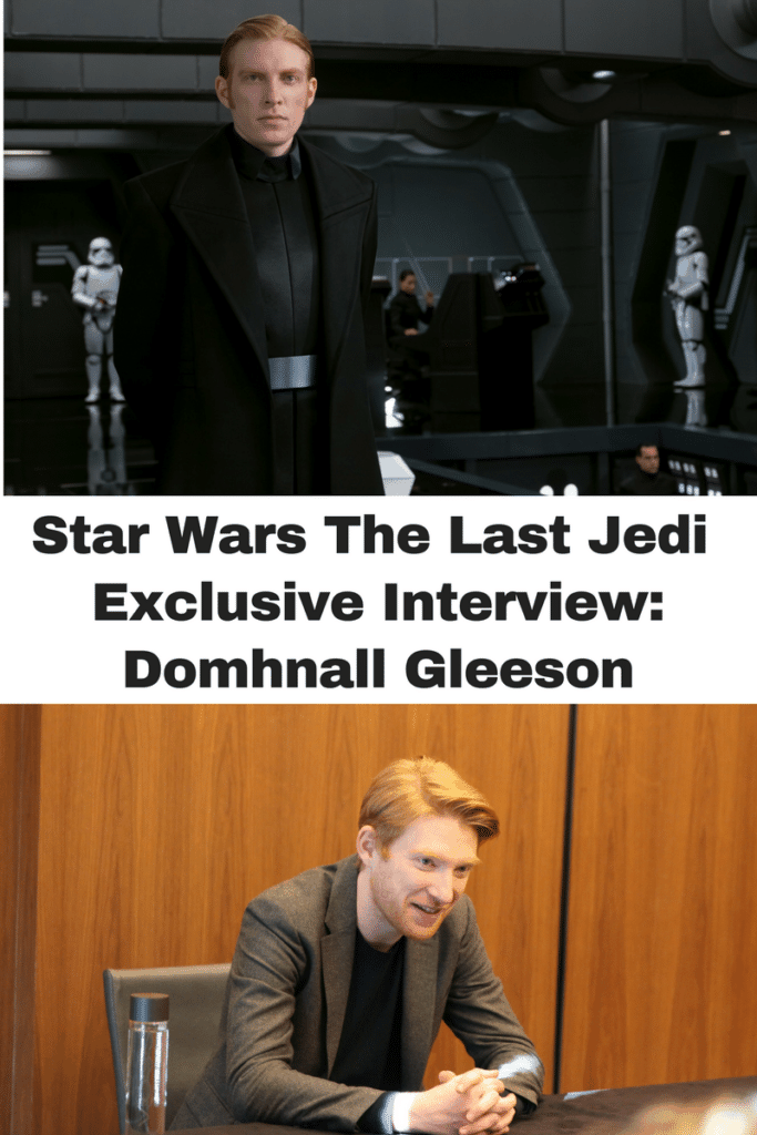 Interview with General Hux Domhnall Gleeson