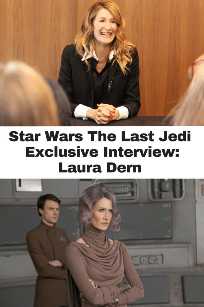 Interview With Vice Admiral Amilyn Holdo Laura Dern