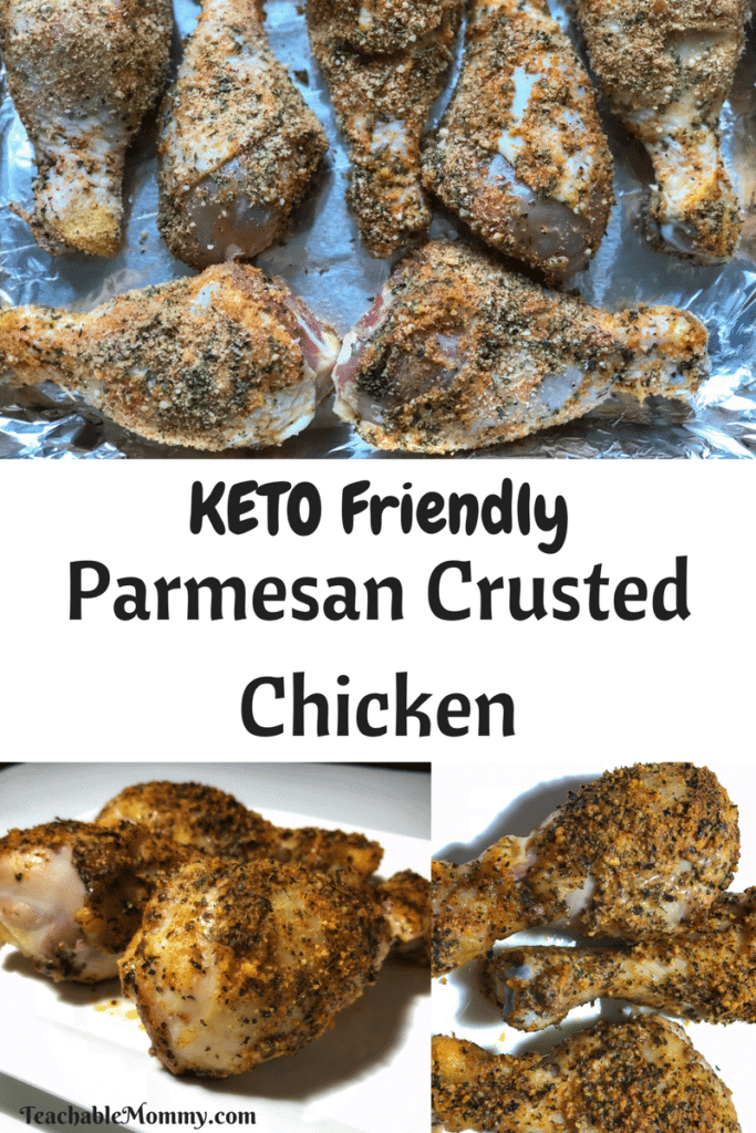 Easy Keto Parmesan Crusted Chicken