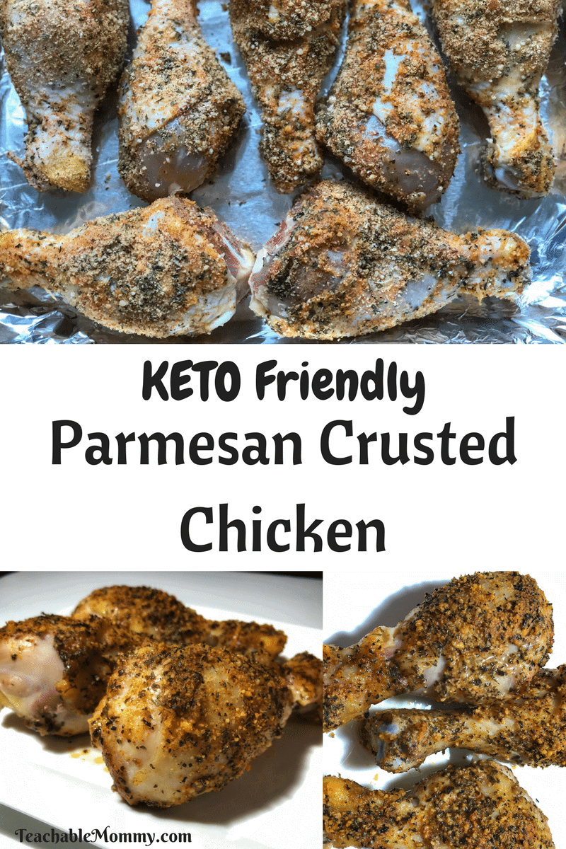 Easy Keto Parmesan Crusted Chicken