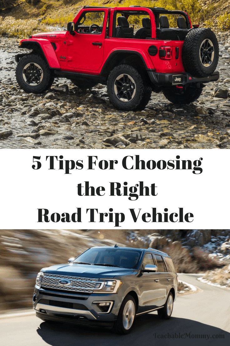 Choosing the Right Road Trip Vehicle