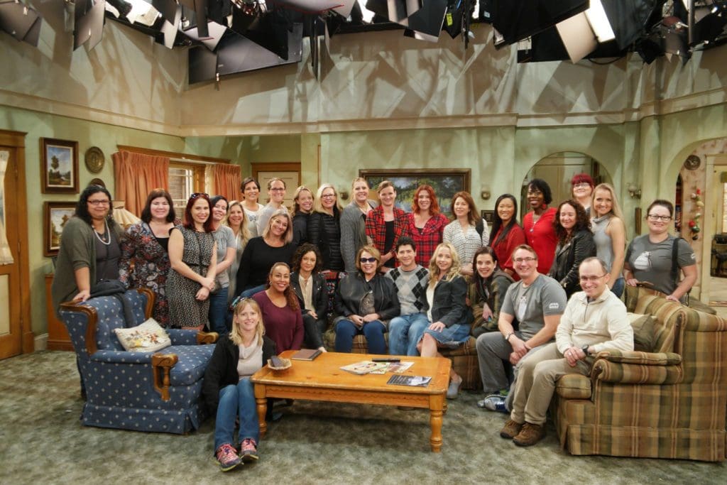 Roseanne Set Visit