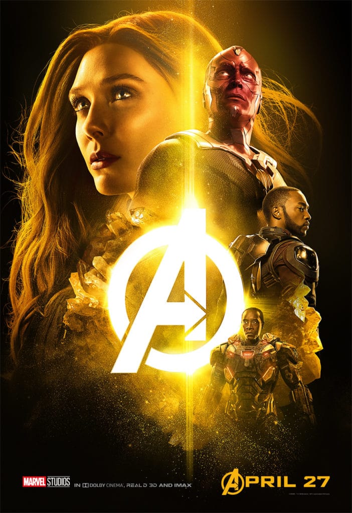 New Avengers Infinity War Character Posters