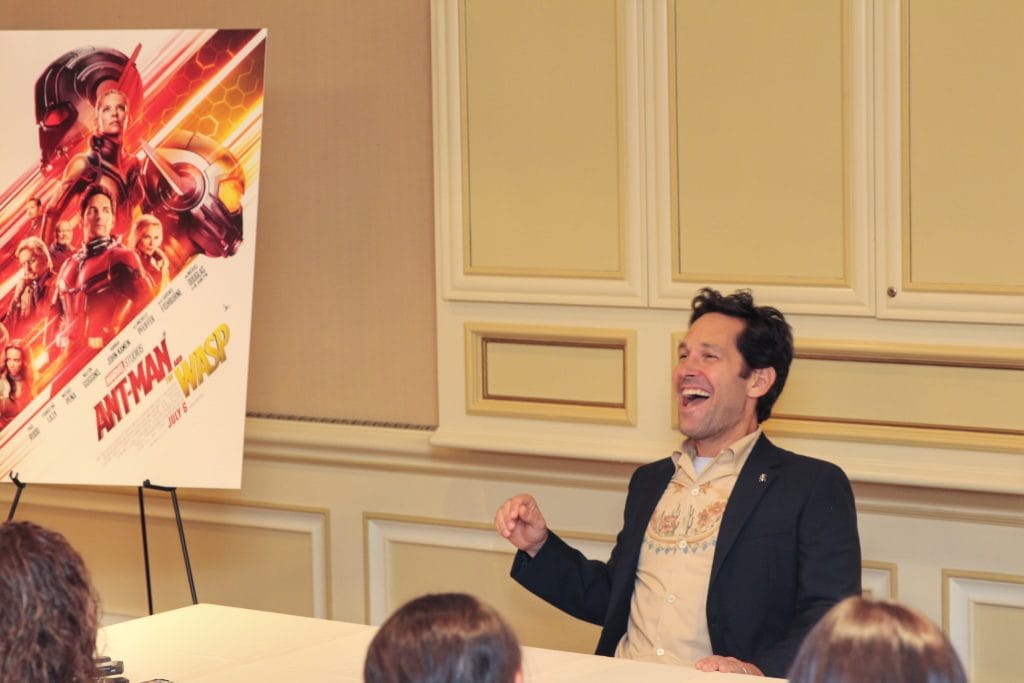 Ant-Man and The Wasp Paul Rudd Interview