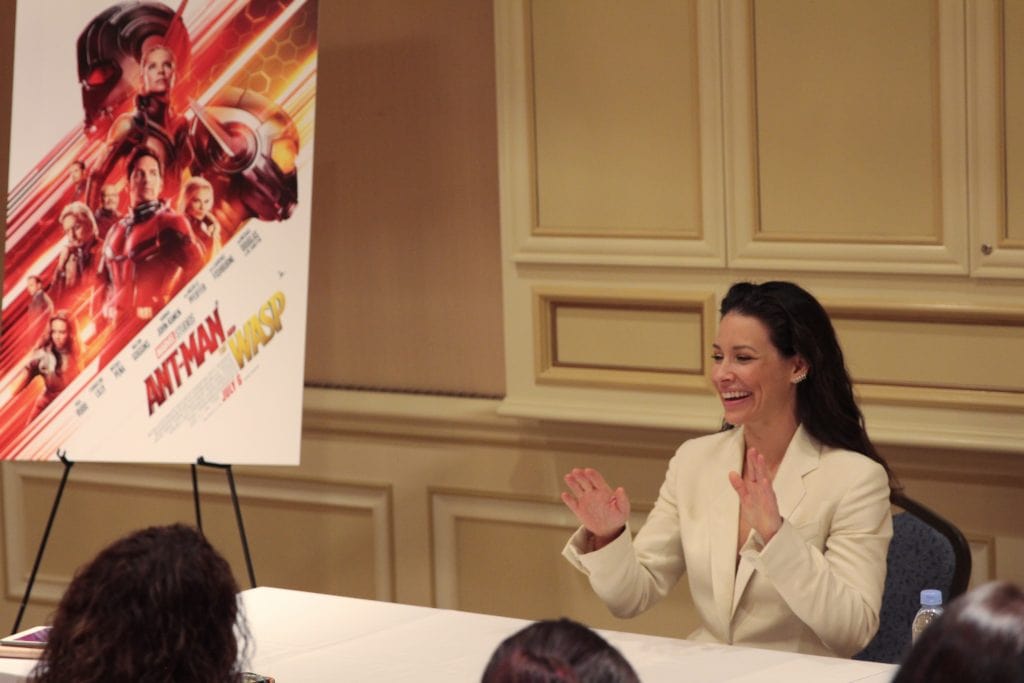 Ant-Man and The Wasp Evangeline Lilly Interview