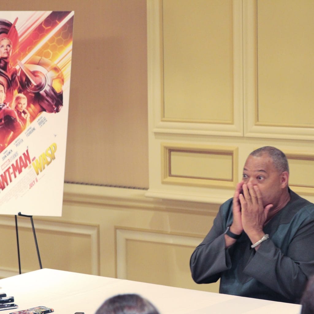 Ant-Man and The Wasp Laurence Fishburne Interview