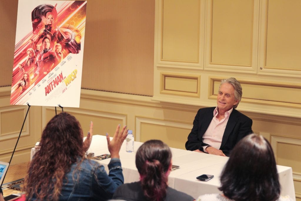 Ant-Man and The Wasp Michael Douglas Interview